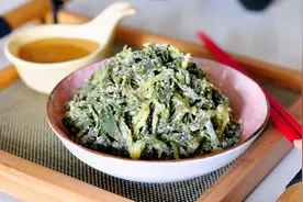 蒸野菜不要调蒜泥汁了，学会万能蘸料做法，蒸菜都能蘸，太香啦图片