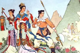 故事：劈山救母的故事传说图片
