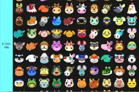 日本网友制作的《动物森友会》人气小动物排名图片