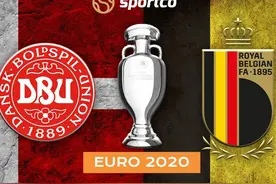 丹麦vs比利时：第10分钟全场鼓掌鼓励埃里克森图片