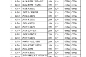 武汉开通普通门诊跨省直接结算试运营，全市首批37家医疗机构率先试点图片