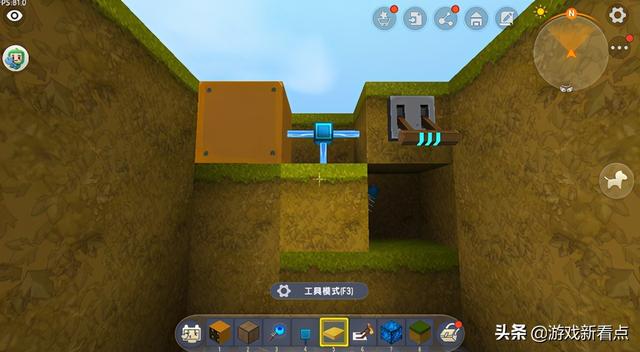 迷你世界：普通方块会闪现？水火元素也不例外，“鬼灯”教学来了