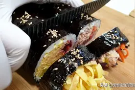 紫菜包饭好吃的秘诀全在这，0基础的也能学会图片