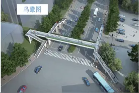 正在公示！百色城区这里要建一座人行天桥，设计方案来了图片