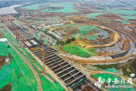 安徽省首个地下互通立交桥初显雏形「组图」图片