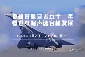 图说：“协和”客机首飞51年之际看世界超声速客机发展图片