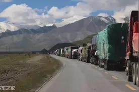 在青藏线上跑运输有多难？卡车司机：真是和死一次差不多图片
