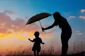 孩子是父母一生的牵挂图片