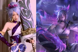 女主持爱COS？看了希然的锐雯，玩家直言忘不了rita的风女图片