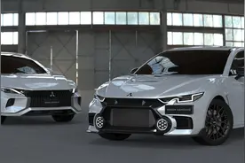 三菱性能神车重生！新一代EVO曝光，或搭2.0T动力，大尾翼是亮点图片