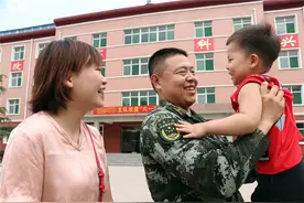 “军娃”进军营：长大后我要成为你图片