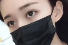 “迷人眼”小姐姐火了，摘下口罩那一刻，网友：还是戴上吧图片