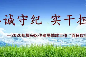 邯郸市复兴区住建局一周动态图片