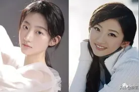 明明和景甜长得一毛一样，为什么一个富贵花一个苦兮兮？图片