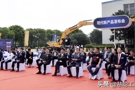 更节能更高效 现代工程机械三款挖机震撼发布图片