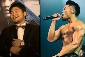 40岁的李玖哲，消失一段时间后减了50斤从小胖子成为肌肉男神图片