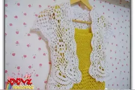 更美了！变异版十花衣，加袖、下摆、花边图片