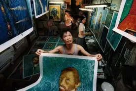 8000个农民工造假名画28年被称中国梵高，却没一个是真画家图片
