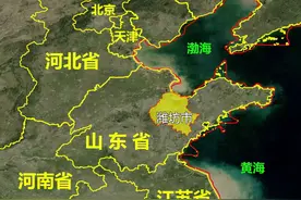 14张地形图，快速了解山东省潍坊各市辖区县市图片