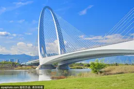 绝美！站在桥上看风景，北京的秋天美得似油画~图片