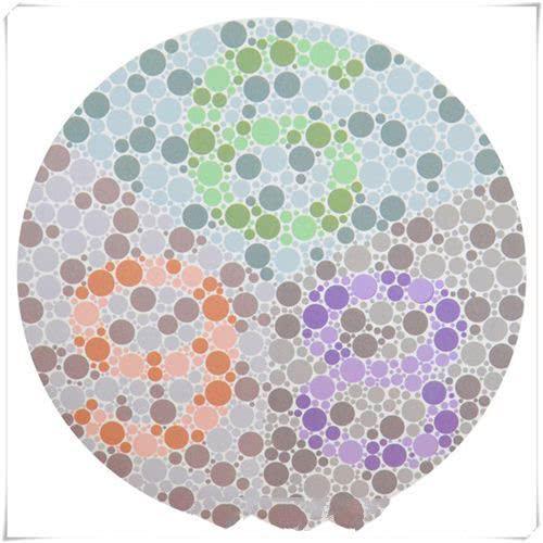 5张色盲色弱检测,能识别三不是好汉,第一张才算是厉害