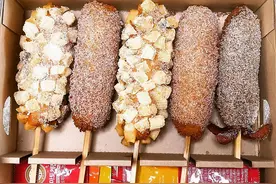 看着就好吃！最近韩国火到没朋友的店铺，你真的不去尝尝嘛？图片