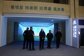 西安城市建设职业学院领导带队到企业考察调研 助推校企深度合作图片