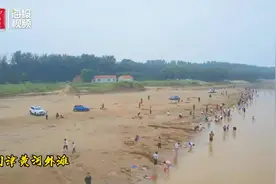 东营网红打卡地｜利津黄河外滩：垂钓、赏景、踩沙滩，初秋休闲好地方图片