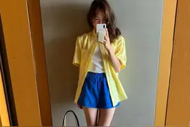 韩国博主穿搭｜feve_r海边度假穿搭图片