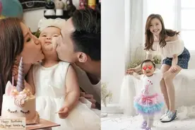 她与富二代分手后意外怀孕，竟火速复合嫁豪门，今儿女双全成赢家图片