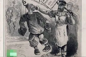 揪住辫子：看1873年美国报纸如何侮辱华人图片