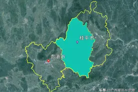 广西这12个地级市，市辖区人口被桂平市(县级)超越图片
