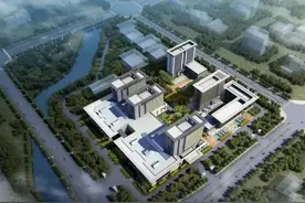 西安新添一座医院，占地面积344亩，设有2800张床位图片