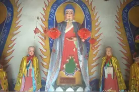 乡村遗迹——扶沟支亭寺之佛祖大殿及十二菩萨殿等塑画景观图片