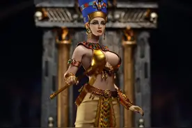 TBL推出1/6埃及王后，包胶素体挺给力图片