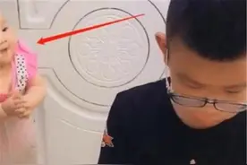 鬼才舅舅带娃火了，“封印”外甥女只为打游戏，网友：是亲舅舅图片