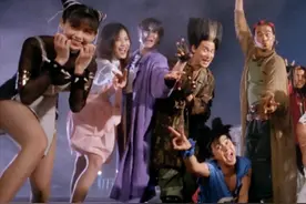 王晶的面子够大，“四大天王”他就请来了3个，只为捧红一个人图片