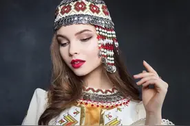 世界各民族的美：俄罗斯少数民族 楚瓦什女人图片