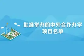 教育部：关于批准2021年上半年中外合作办学项目的通知图片