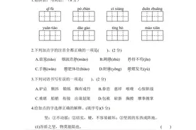 人教版（统编）语文五年级下册期末模拟测试卷（含答案）图片