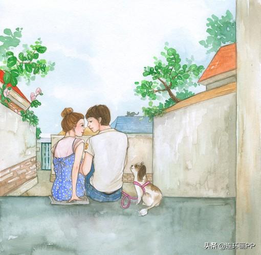 插画欣赏：我所向往的爱情…
