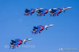 勇士飞行表演队，俄罗斯空天军空中仪仗队，装备重型战机技高一筹图片