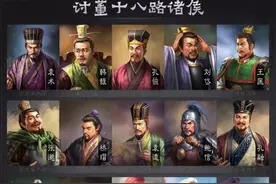 三国十八路诸侯名单、实力大盘点图片