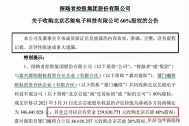 神跨界为哪般？探路者2.6亿收购芯片公司股权，后者资产负债率超六成图片