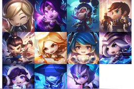 LOL：蓝色精萃商店限时开放，神秘Q版图标、大量炫彩皮肤加入图片