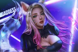 今日LOL高清原画壁纸分享：KDA女团福利图片