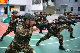 听令而行，武警广东总队掀起练兵备战热潮图片