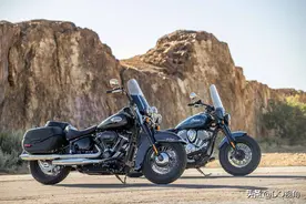 哈雷摩托Classic面对印第安超级酋长，老车友告诉你不同点图片