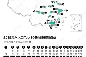 全国人口净流入，东莞深圳广州惠州排名前十！图片