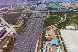 朱宏路(北二环-绕城高速)快速化改造工程预计6月底通车图片